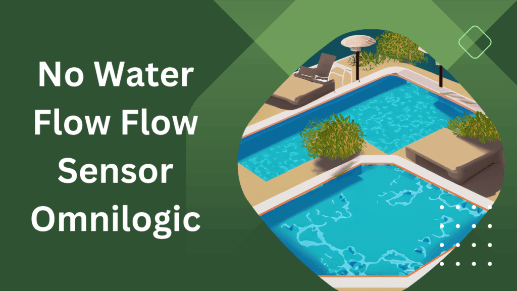 No Water Flow Flow Sensor Omnilogic