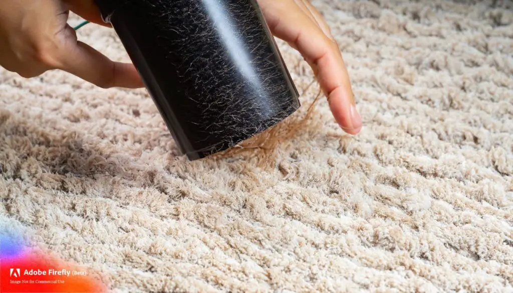 How to Remove Human Hair from Carpet Without Vacuum