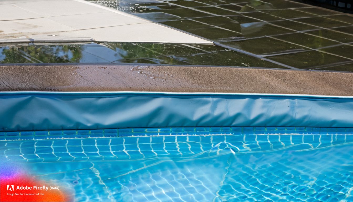Keep Rain Water off Pool Cover
