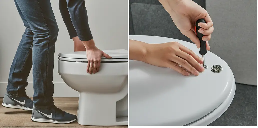 How to Replace Toto Toilet Seat With Hidden Bolts