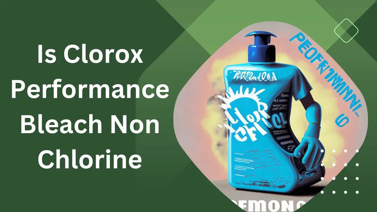 Is Clorox Performance Bleach Non-Chlorine