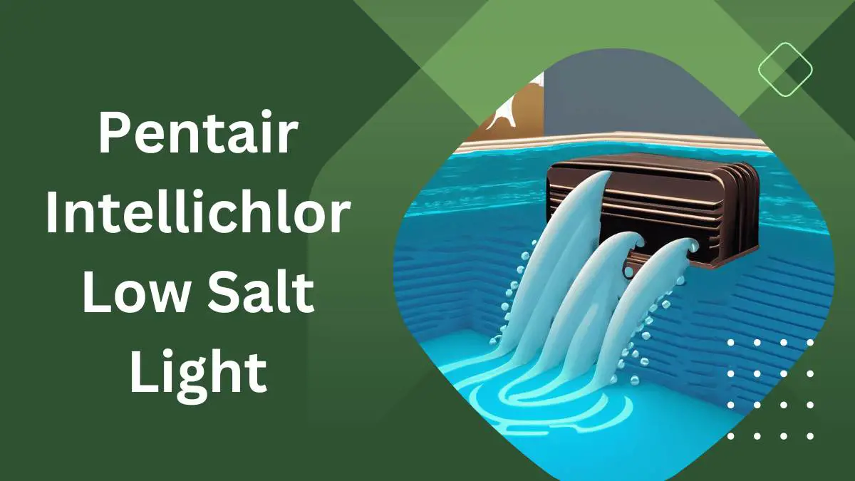 Pentair Intellichlor Low Salt Light